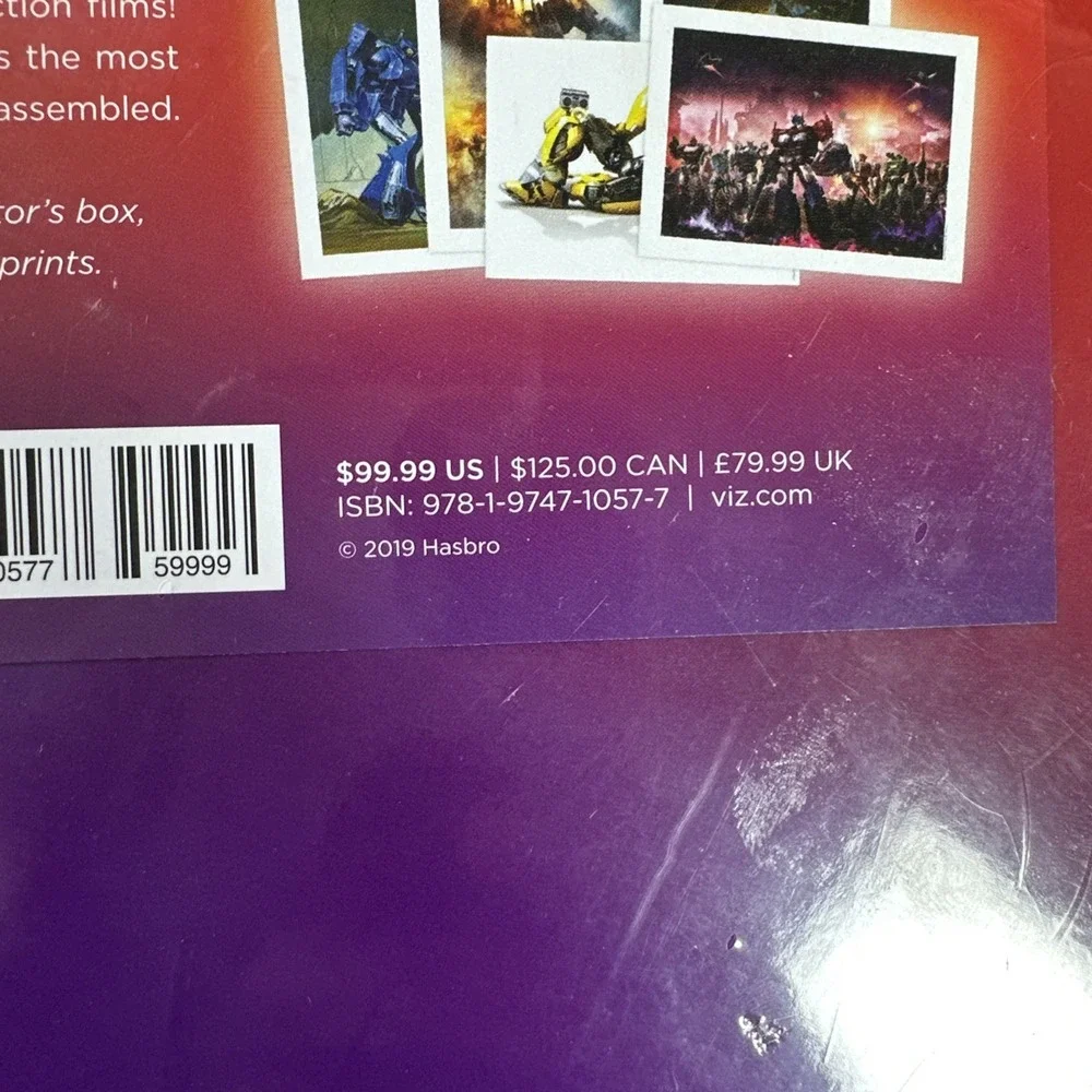 Transformers: A Visual History (Limited Edition), Sorenson, Jim 2019 Hasbro - Picture 6 of 6
